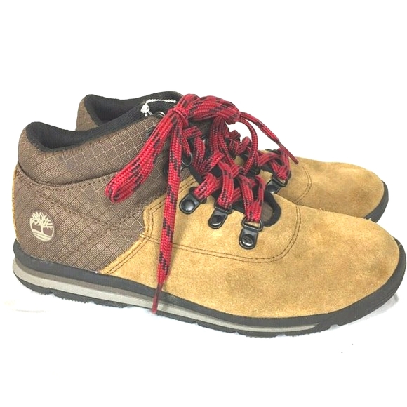Timberland Other - Timberland Suede Kids Youth Shoes size 3 Tan Brown Boots